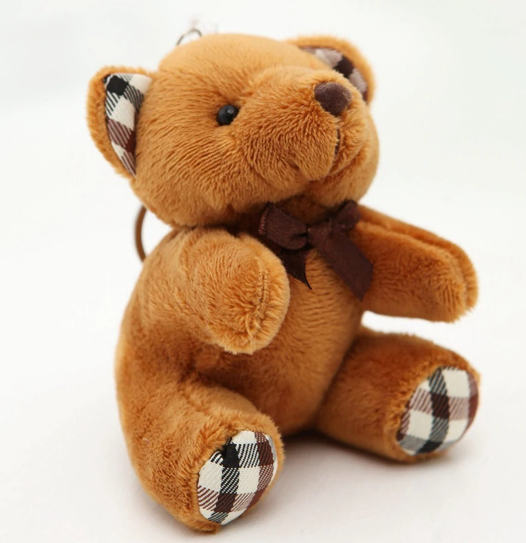 cute teddy bear keychain